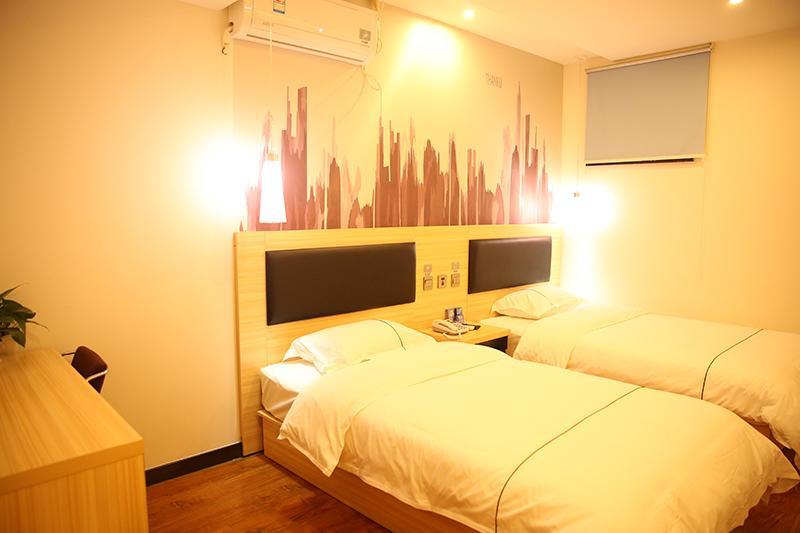 Thank Inn Chain Hotel Shandong Weifang Qingzhou Railway Station Gaoliu Eksteriør billede