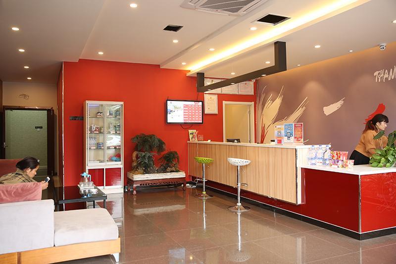Thank Inn Chain Hotel Shandong Weifang Qingzhou Railway Station Gaoliu Eksteriør billede